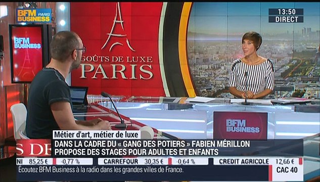 Métiers d'art, Métiers de luxe: Céramiste, Fabien Merillon – 14/08