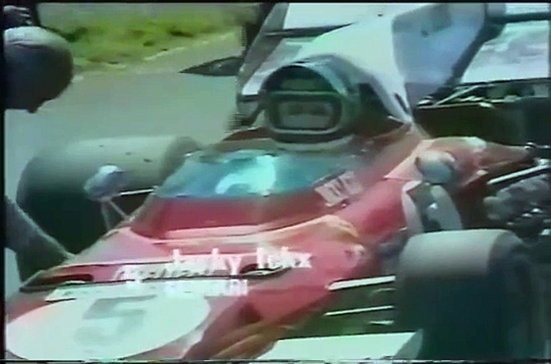 1972 British Grand Prix Early Laps Jacky Ickx and Emerson Fittipaldi