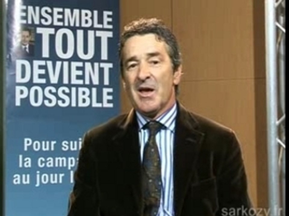 Bruno Sabi soutient Nicolas Sarkozy