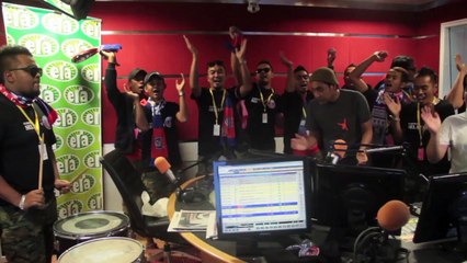 JoHaRa bersama-sama Kelab Penyokong JDT #ERAPialaFA2013