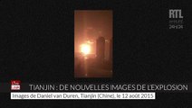 Chine : de nouvelles images de la catastrophe de Tianjin