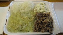 Kalua Pork & Chicken Long Rice @ Poi Bowl Makai Market Food Court Ala Moana Honolulu Oahu Hawaii