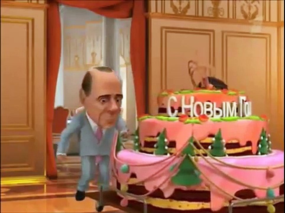 Мульт личности..Лукашенко дарит Путину и Медведеву украденную бензопилу Дружба