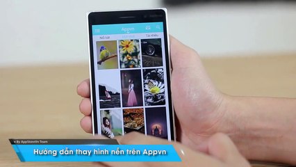 Hướng dẫn thay hình nên Appvn trên Window Phone