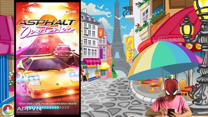 [Game] Asphalt Over Drive - Đua xe phong cách chạy vô hạn - AppStoreVn