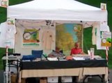 The Crooked Road Booth at the Galax Fiddlers' Convention