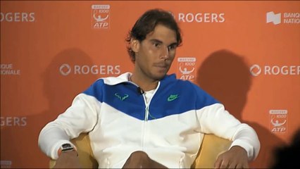 Rafael Nadal Press conference / R3 Montreal 2015