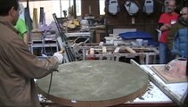 Concrete Countertops - Casting a Concrete Table with Base.wmv