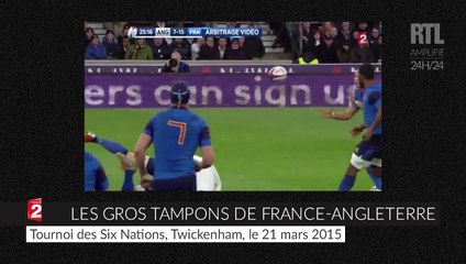 France-Angleterre : les plus gros plaquages des précédents crunches