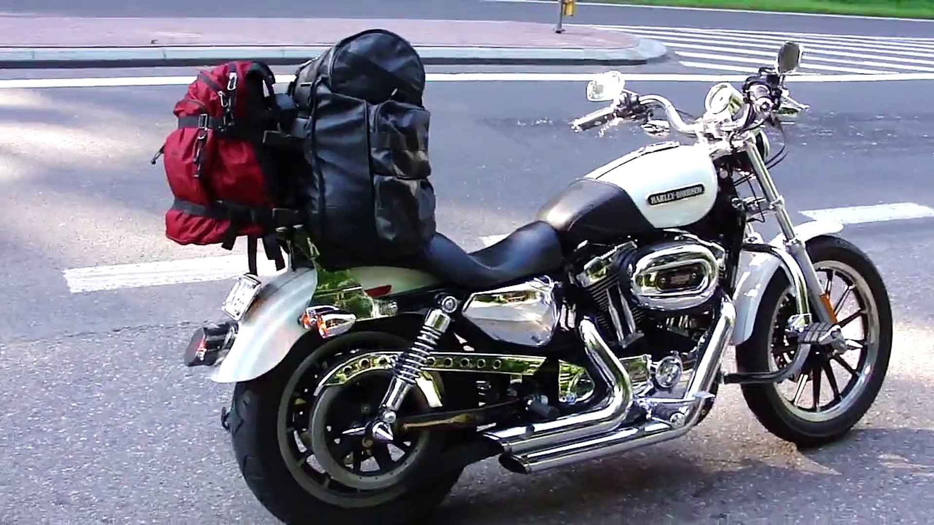 Harley Sportster 1200 Vans Hines Sound Video Dailymotion