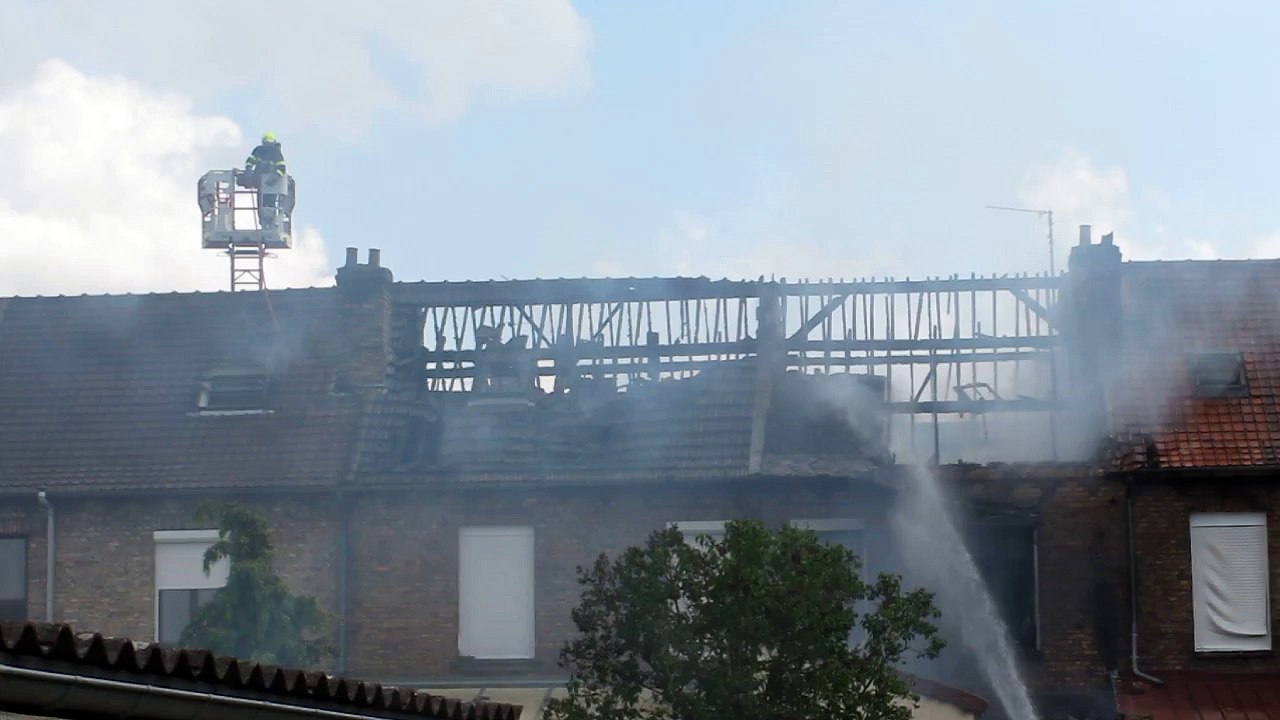 Arras: Un incendie, rue du Temple (bis), vendredi 14 août