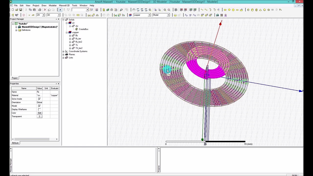 Ansys Maxwell-How to calculate the mutual inductance [1/3]