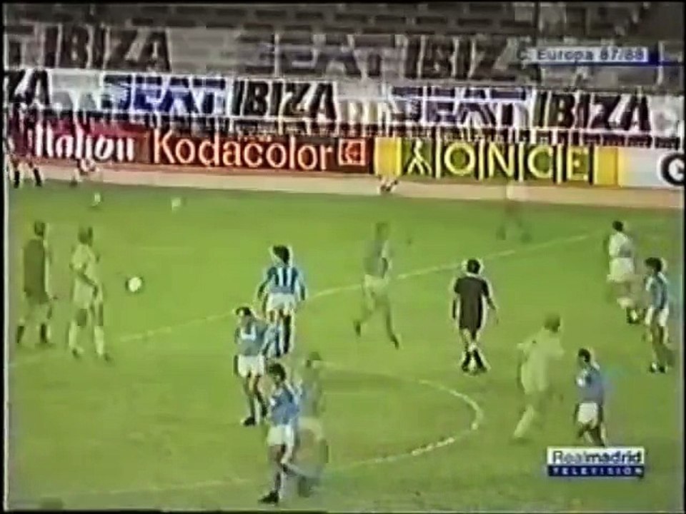 Real Madrid - Napoli 2-0 [IDA Copa de Europa 1987-1988] (2º Parte)
