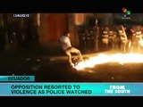 Ecuador: Opposition Strike Flops but Violence Flares