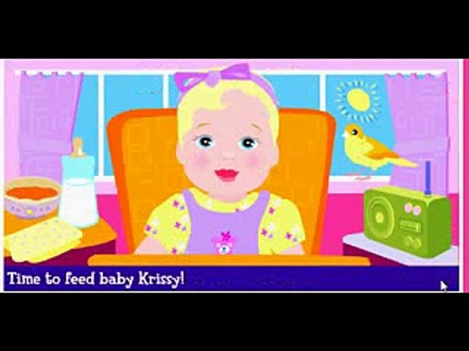 ❤ Barbie Let's Babysit Baby Krissy ✔ Barbie Teen Cute