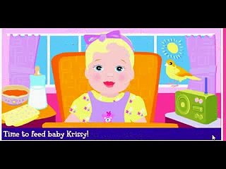 ❤ Barbie Let's Babysit Baby Krissy ✔ Barbie Teen Cute