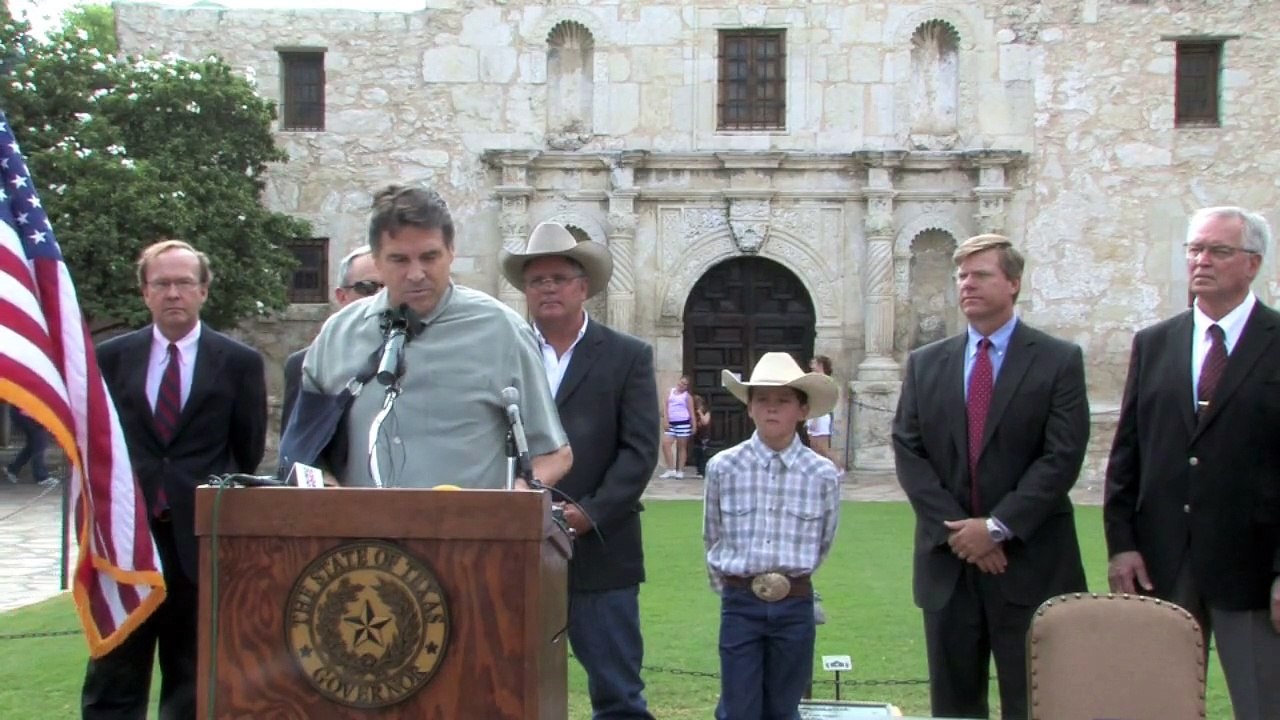 Texas Governor Rick Perry signs legislation protecting private property rights in Texas.