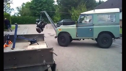 The Series III Crane Land Rover Part 1