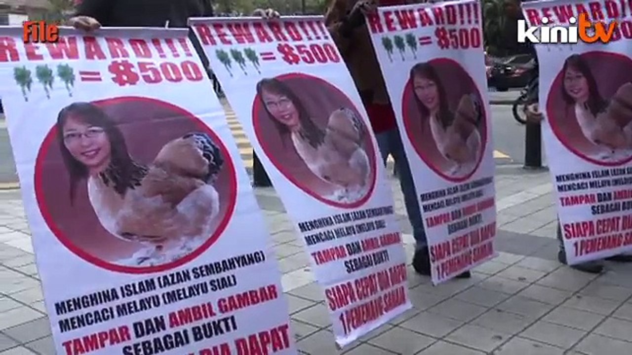 Pejabat pemimpin DAP kena simbah cat merah