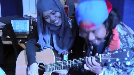 Najwa Latif bersama Johan JohERA dan Dina Nadzir