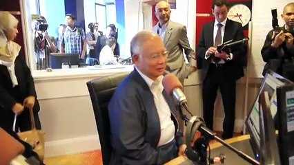 Perdana Menteri Malaysia Datuk Seri Mohd Najib bin Tun Abdul Razak di Riuh Pagi ERA