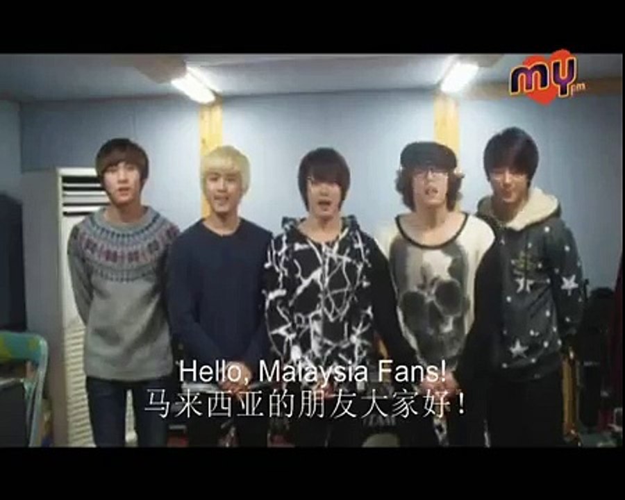 《 Play! 》FTIsland 马来西亚演唱会，FTIsland给歌迷的话！