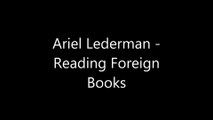 Ariel Lederman - Exposing yourself to different cultures