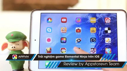 [Game] Elemental Ninja - ninja phi tiêu - AppStoreVn