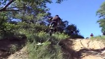 110's Backyard pit bike track vid. #2