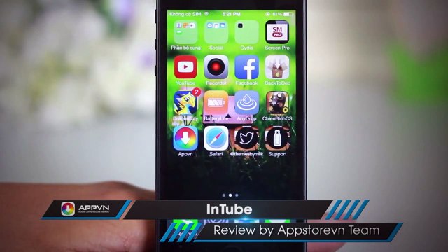 [Cydia Tweak] InTube - tải nhanh video từ Youtube - AppStoreVn