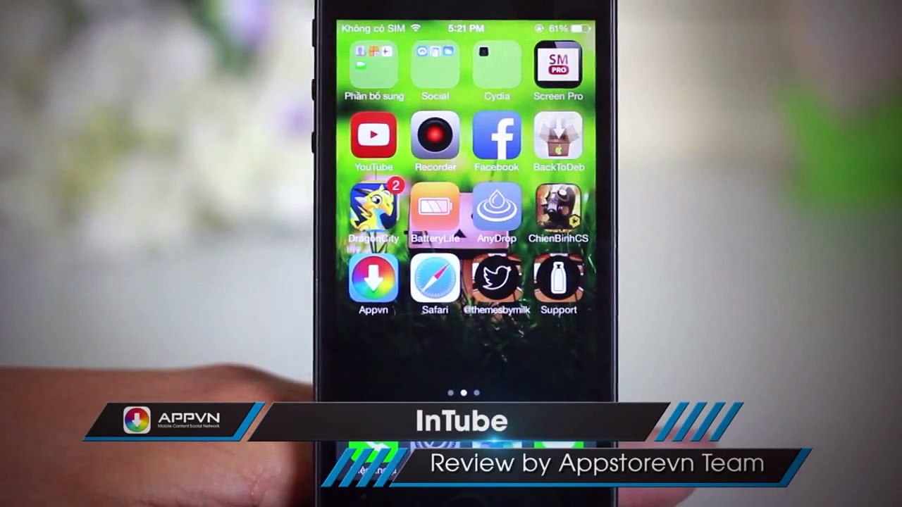 [Cydia Tweak] InTube - tải nhanh video từ Youtube - AppStoreVn