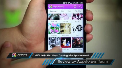 [Appvn 4] Giới thiệu kho nhạc chuông hay cho dòng máy Android