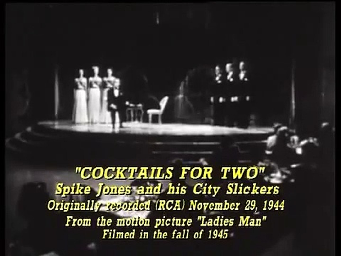 Spike Jones Cocktails For Two
