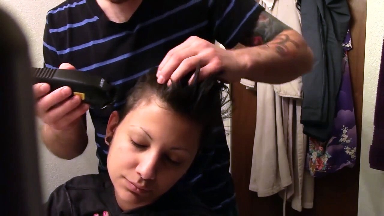 How I Shave My Head - Female Double Undercut