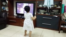 Baby dancing to justin bieber song
