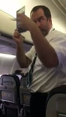 the French portion of the pre flight instructions