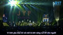 [Vietsub - 2ST] [141213] Don't Leave Me & Comeback When You Here This Song - JYP Nation @ JYP Nation Korea 2014 ‘One Mic