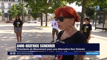 Manifestation contre les armes nucléaires