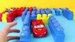 Disney Cars Garage for Lego Duplo Lightning McQueen, Guido, Luigi using Mega Bloks