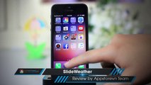 [Cydia Tweak] SlideWeather - hiển thị thời tiết ở màn hình khóa cho các máy iOS - AppStoreVn