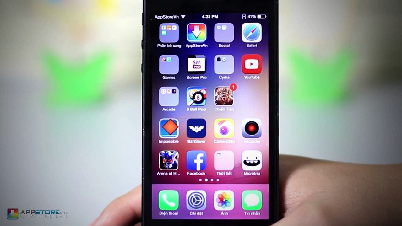 [Cydia Tweak] Color Keyboard - đổi màu bàn phím cho những máy chạy iOS 7 - AppStoreVn