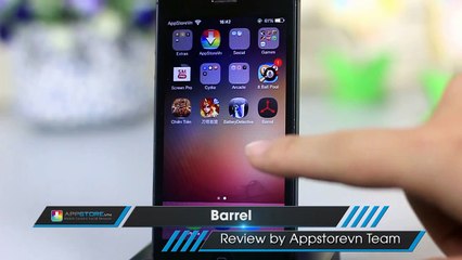 [Cydia Tweak] Barrel - hiệu ứng dịch chuyển giữa các màn hình trên Springboard - AppStoreVn
