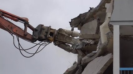 Déconstruction cité d'Iroise Ploufragan