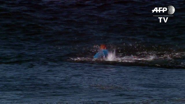 Fanning volta a competir após ataque de tubarão