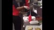 Checkers FAST FOOD Worker Drops Burger on Floor Wipes Bun serves to RUDE Customer DISGUSTING VIDEO