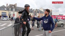 Concarneau. Filets Bleus : entre échasses et hélitreuillage