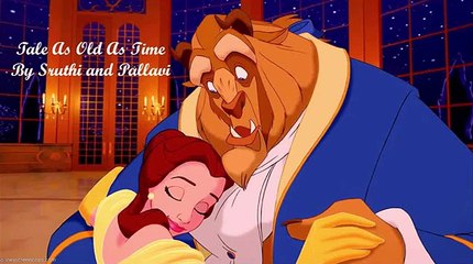 Tale As Old As Time - Beauty and the Beast - Cover by Sruthi and Pallavi