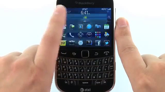 Copy Contacts to and from the SIM Card with the BlackBerry® Bold™ 9900 AT&T How To Video Series