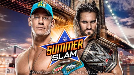 WWE Summerslam 2015 - John Cena vs Seth Rollins (Champion Takes All)