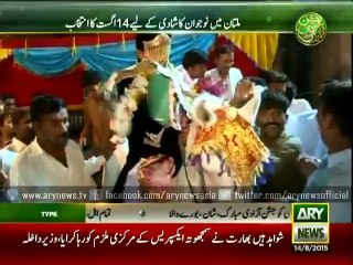 Man chooses to tie the knot on Independence Day